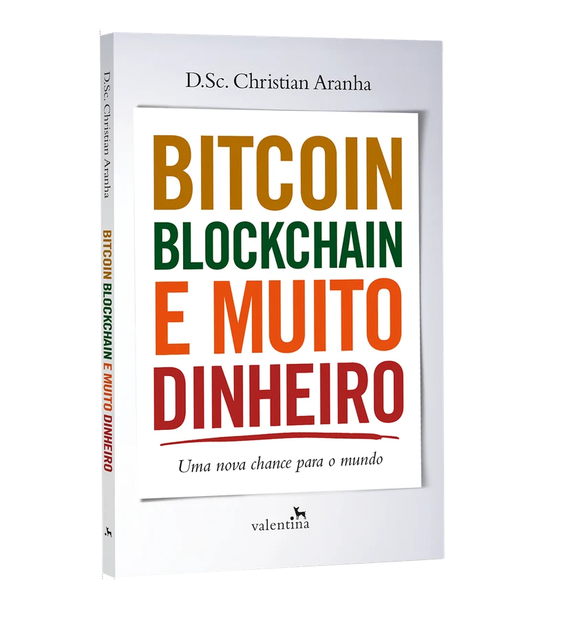 Capa do livro Bitcoin, Blockchain e Muito Dinheiro